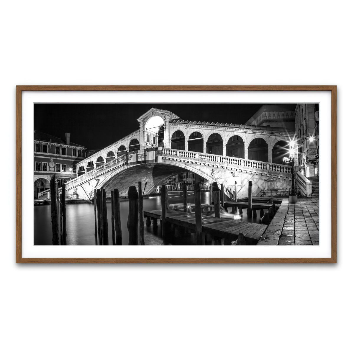 Framed Print 2x1 Walnut