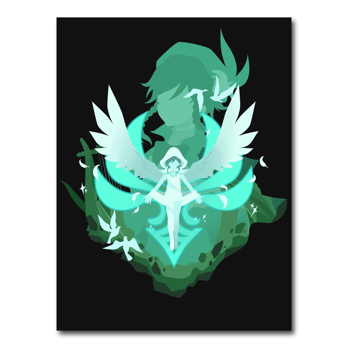 AUTO-MOCKUP WHITE | Venti2 | 1 Piece | Gallery Wrap Canvas | group=3x4