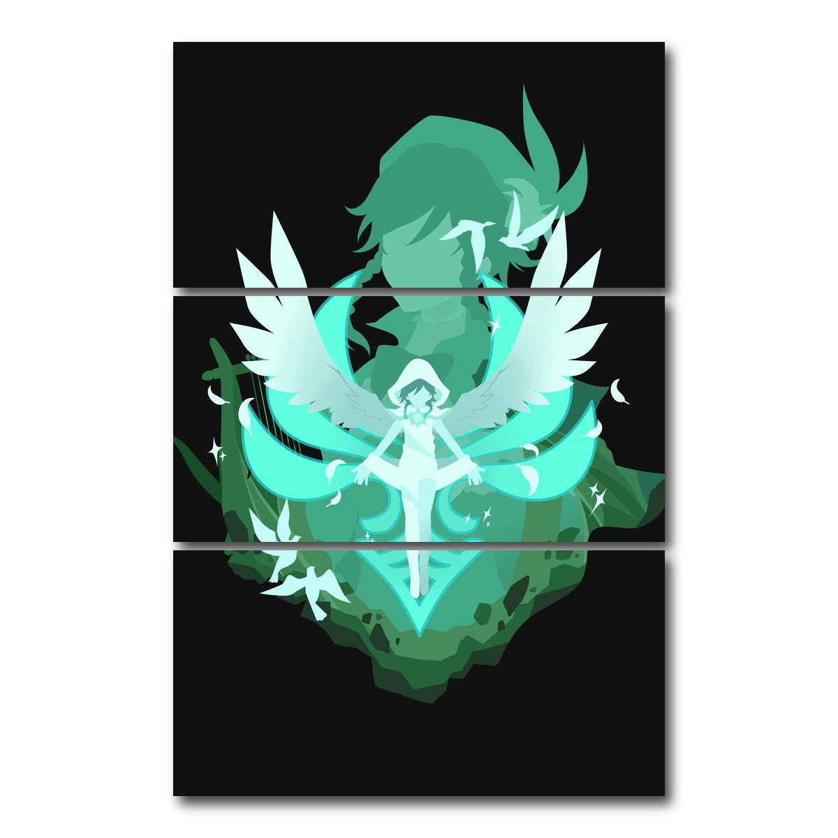 AUTO-MOCKUP WHITE | Venti2 | 3 Piece | Gallery Wrap Canvas | group=12x24_stacked