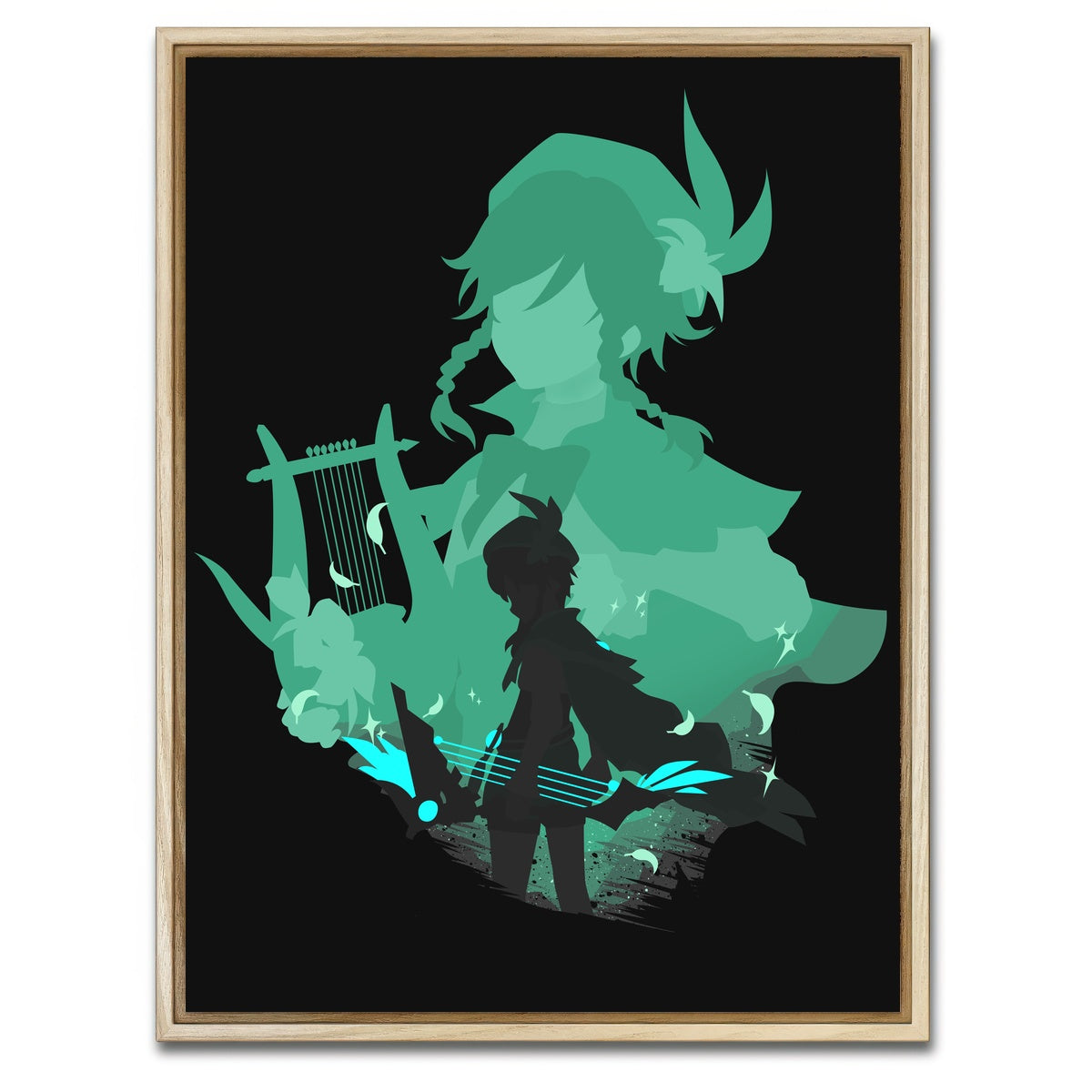 AUTO-MOCKUP WHITE | Venti | 1 Piece | Natural Framed Canvas | group=3x4