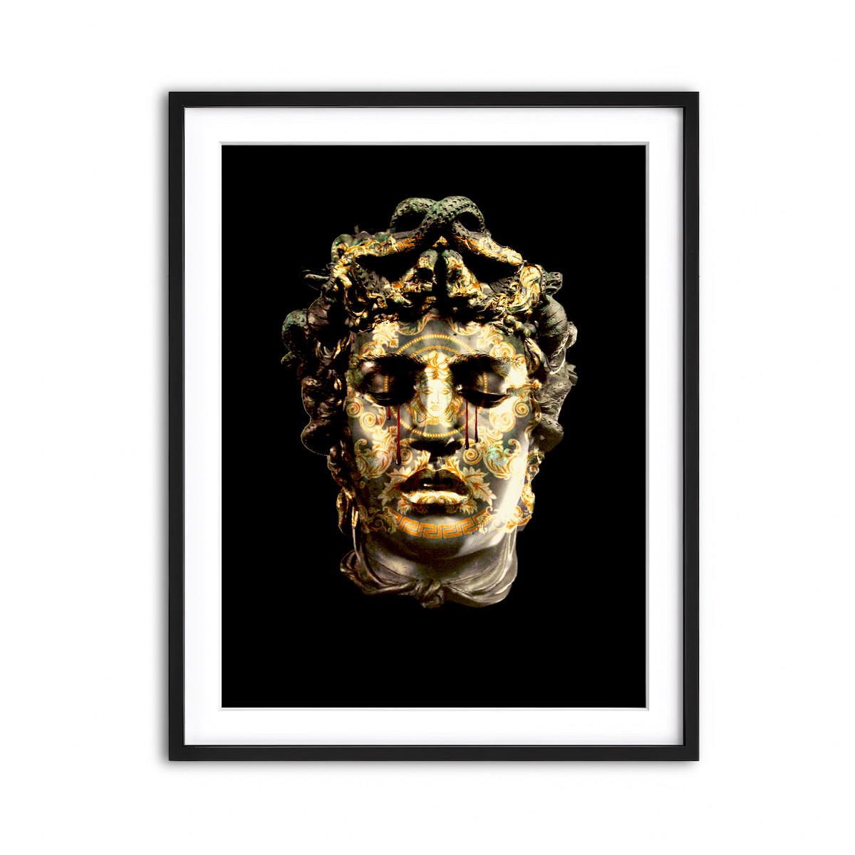 Framed Print 3x4 Black