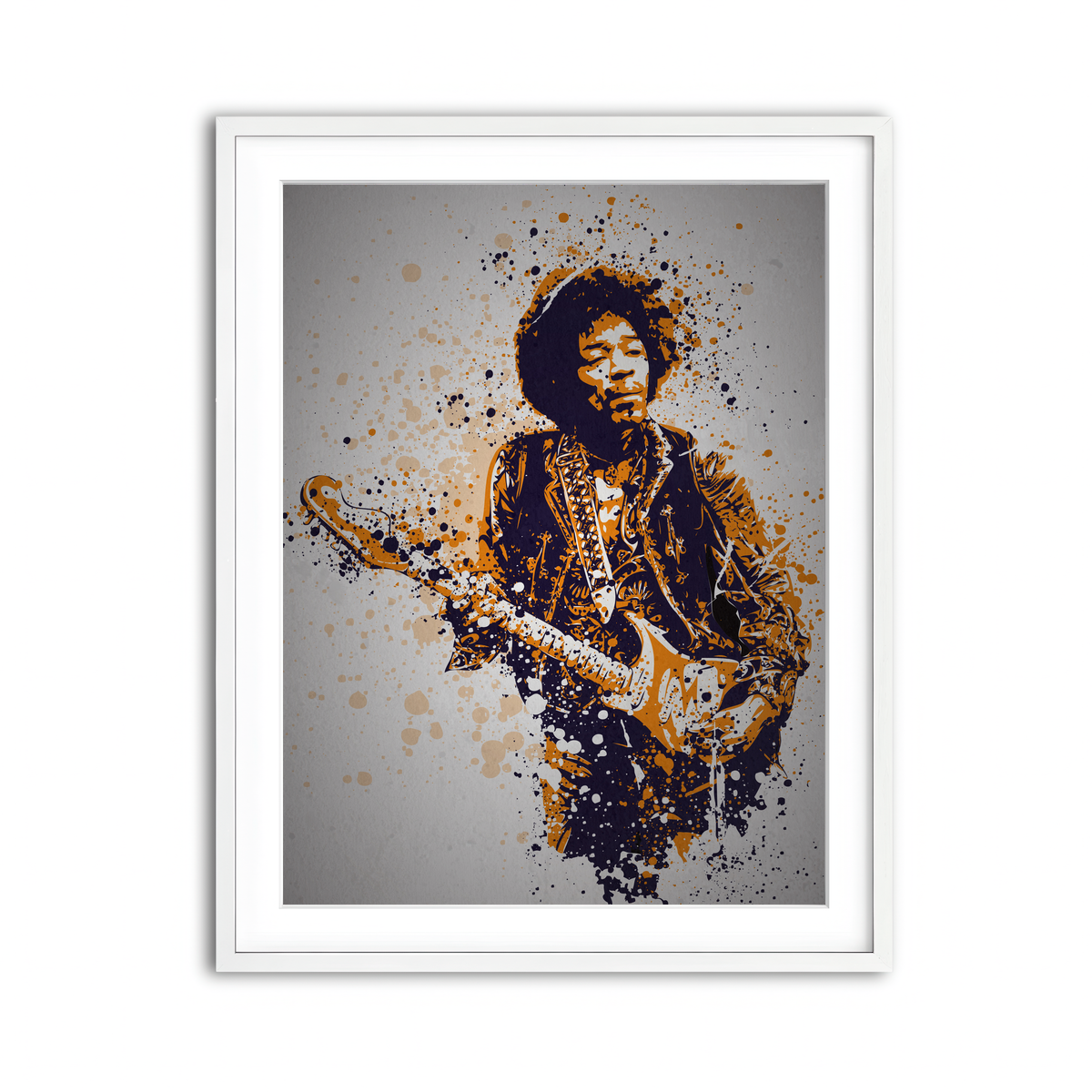 Framed Print 3x4 White