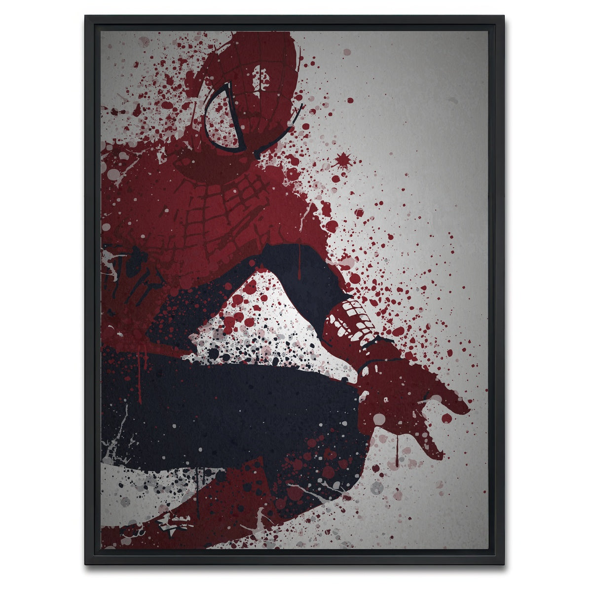 AUTO-MOCKUP WHITE | Web Slinger | 1 Piece | Black Framed Canvas | group=3x4