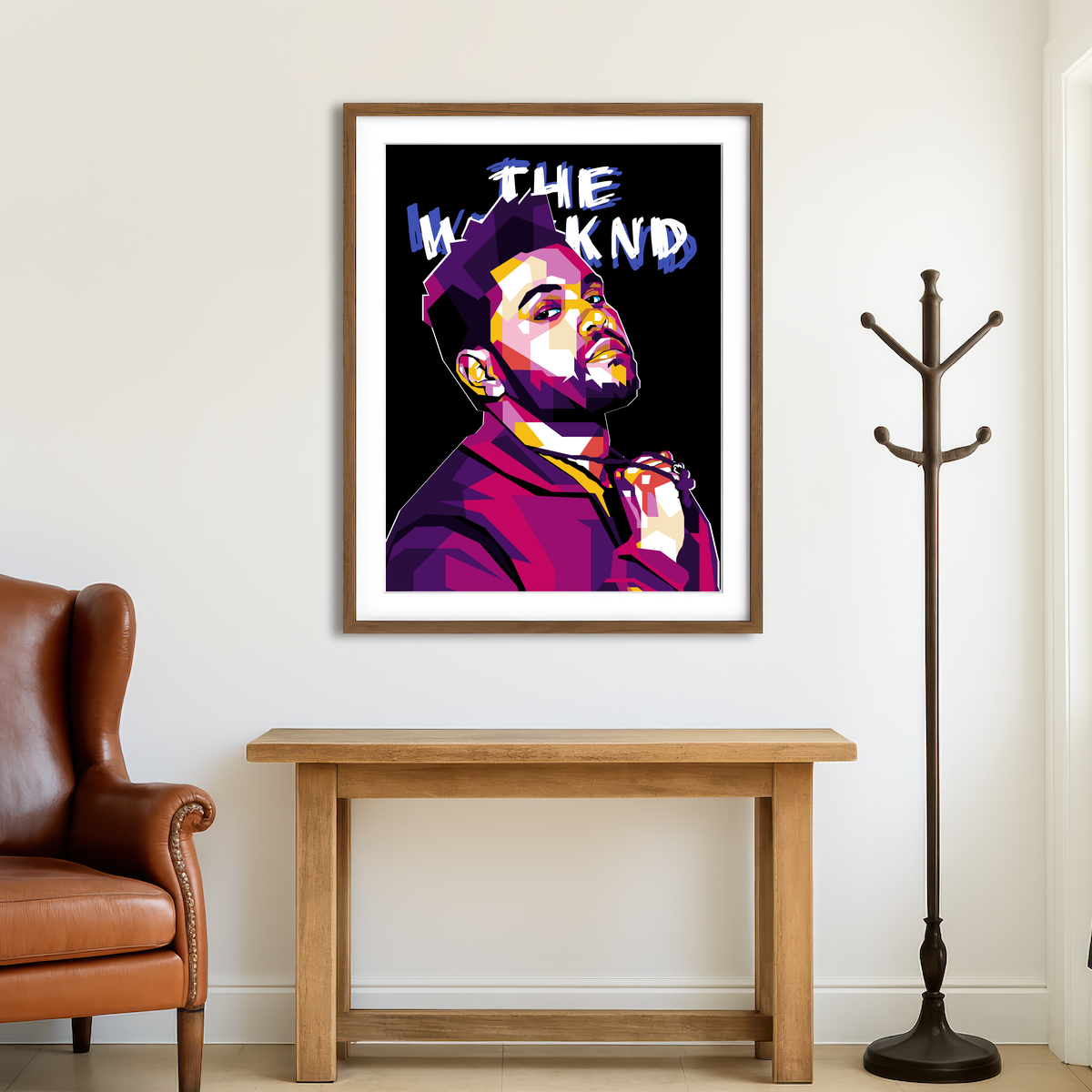 AUTO-MOCKUP ROOM | Weekend Wall Art