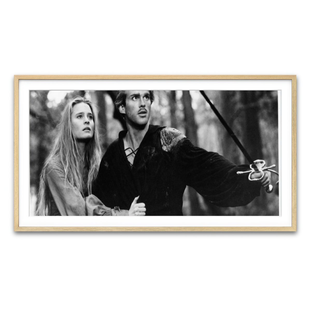 Framed Print 2x1 Natural