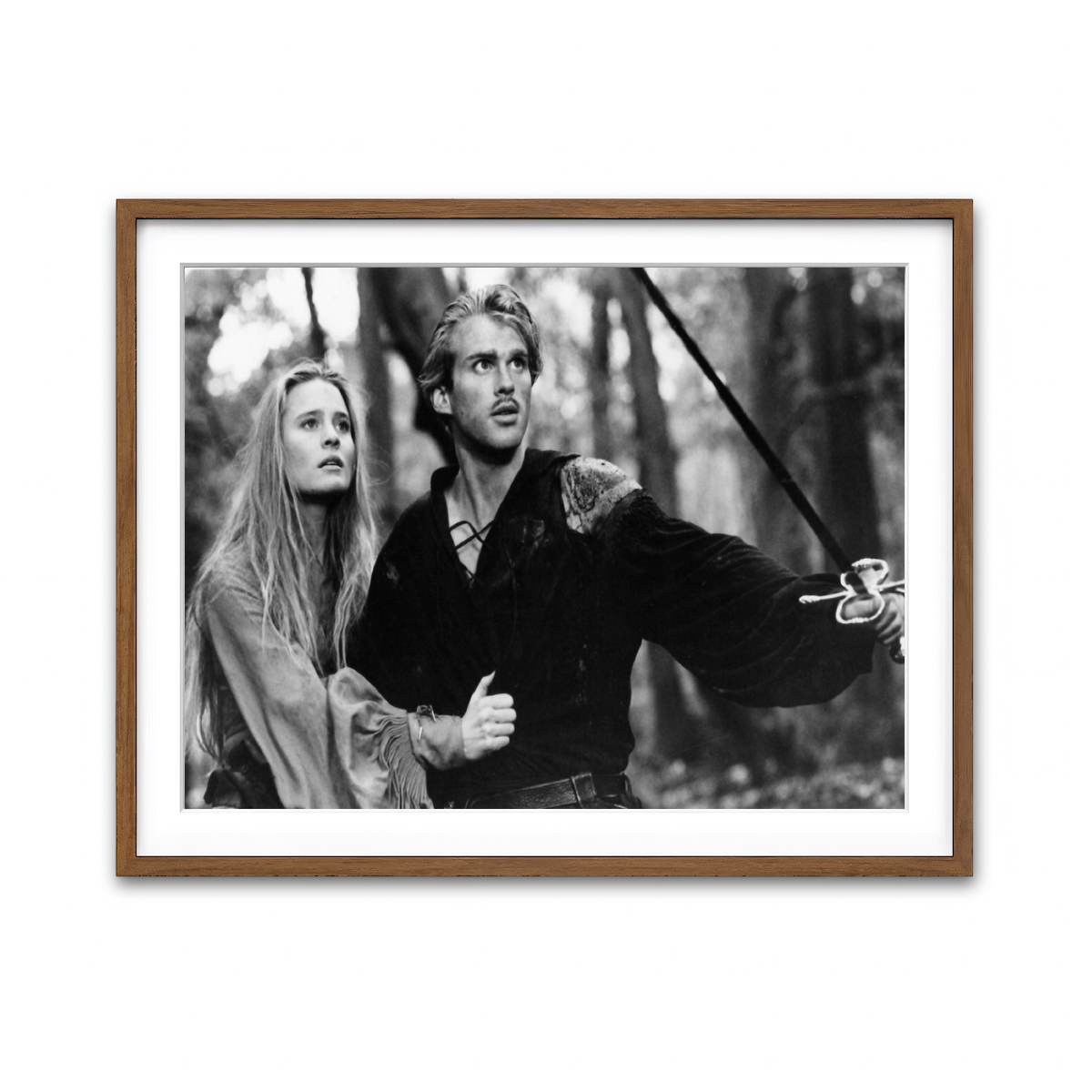 Framed Print 4x3 Walnut