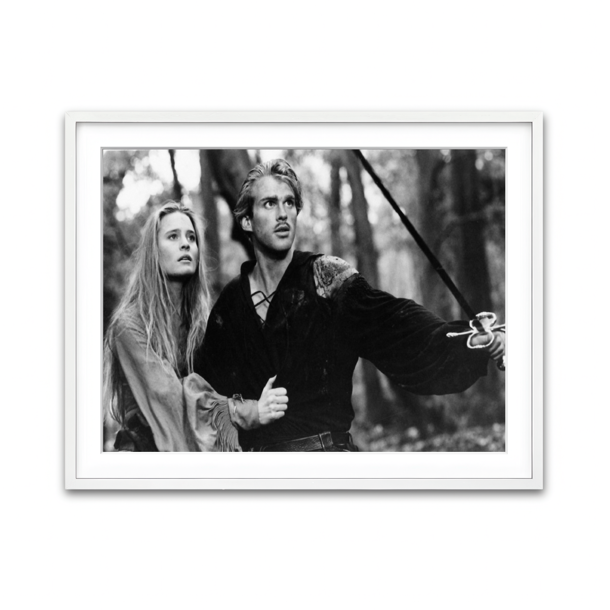 Framed Print 4x3 White