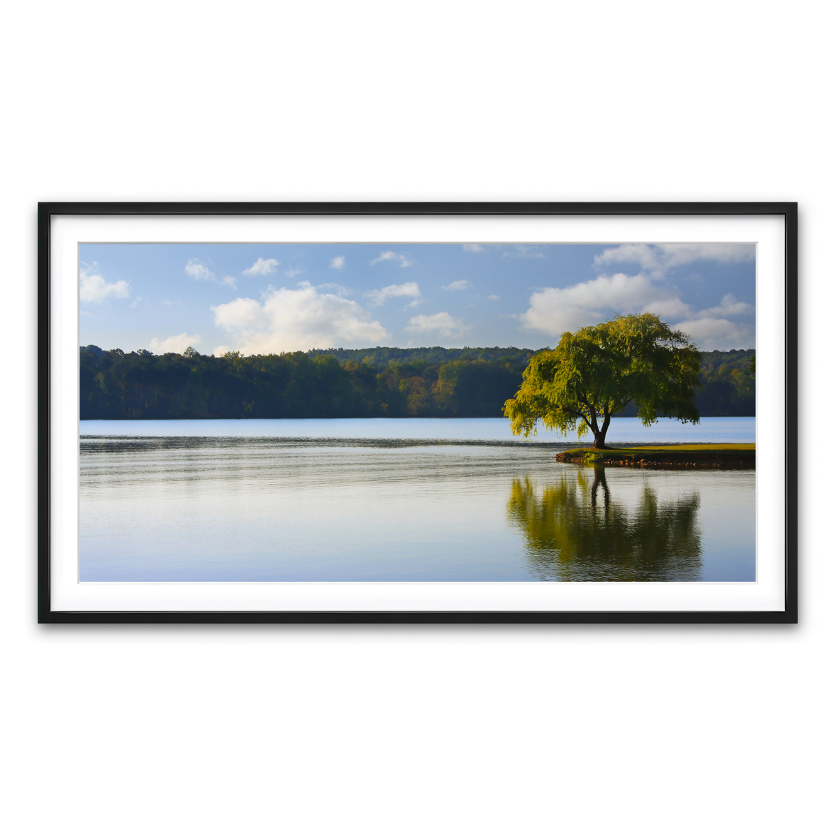 Framed Print 2x1 Black
