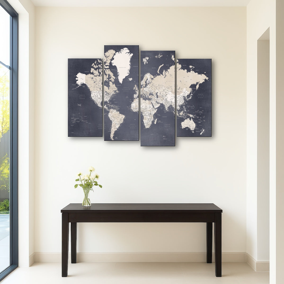 AUTO-MOCKUP ROOM | World Map 28