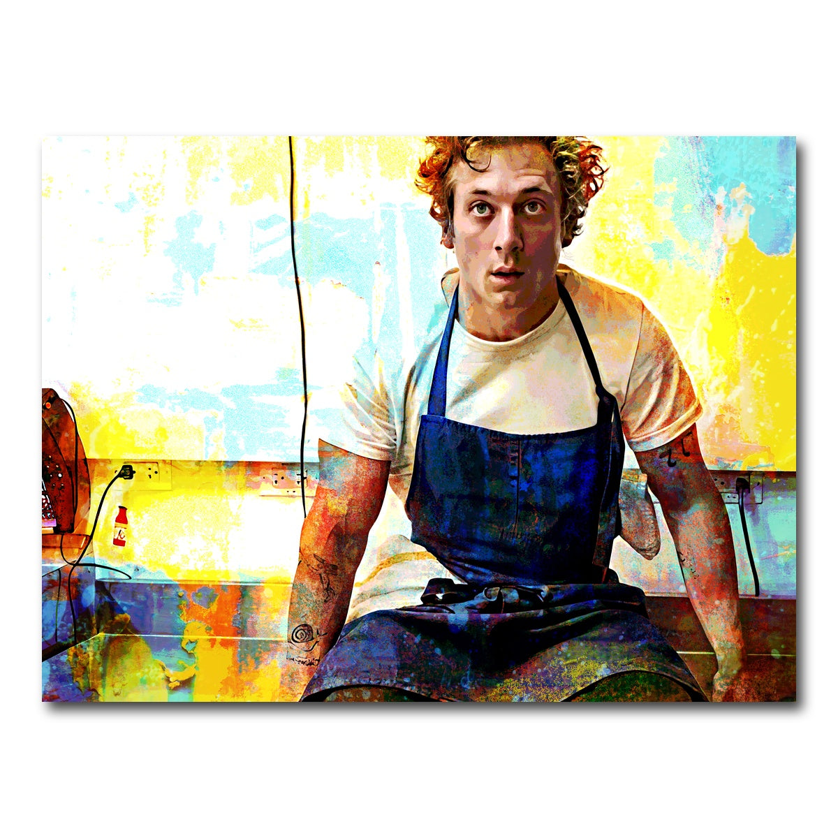 AUTO-MOCKUP WHITE | Yes Chef | 1 Piece | Gallery Wrap Canvas | group=4x3