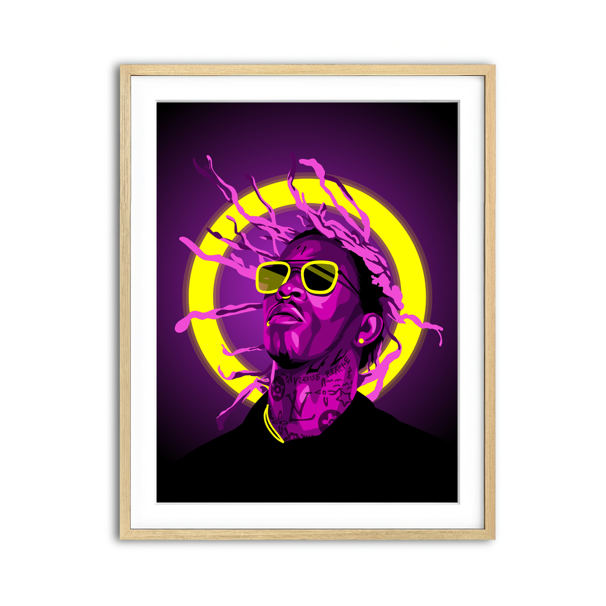 Framed Print 3x4 Natural