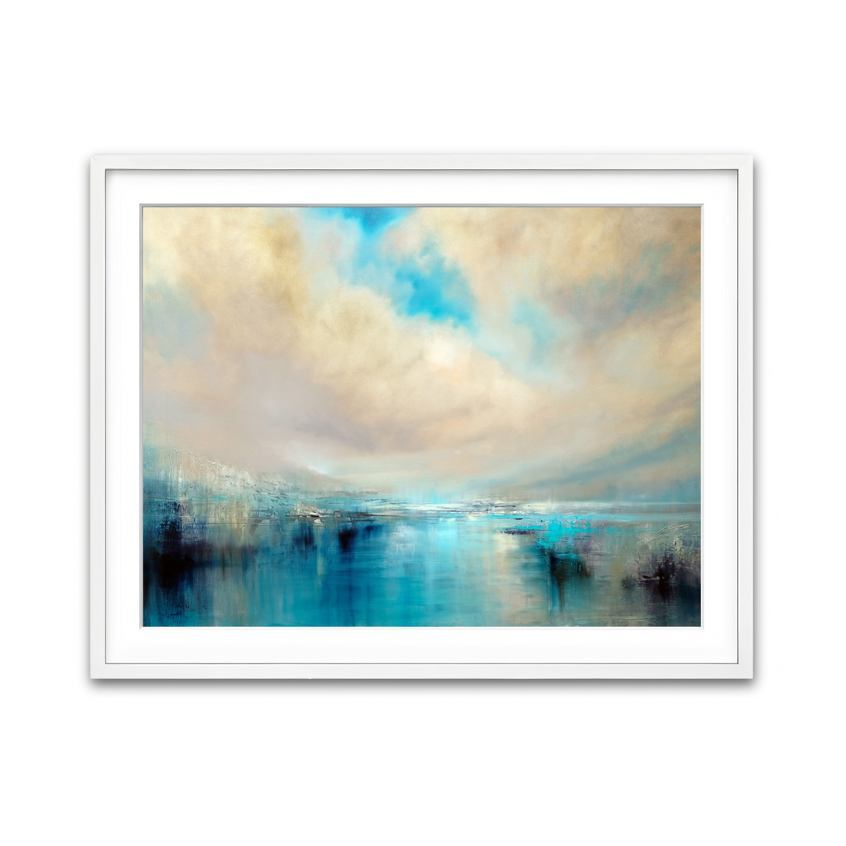 Framed Print 4x3 White