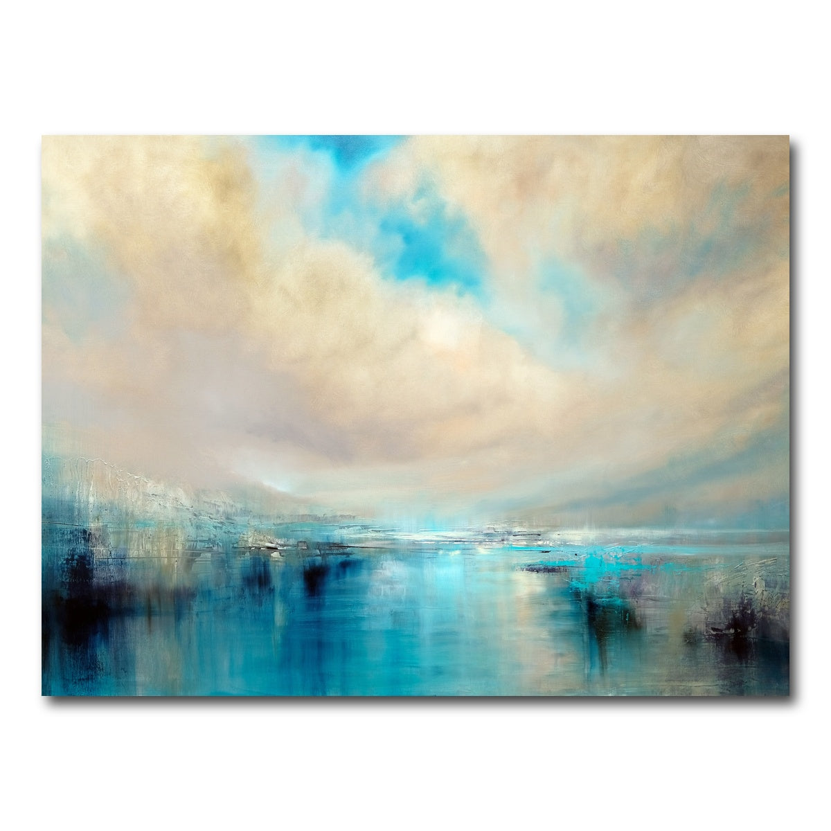 AUTO-MOCKUP WHITE | angekommen | 1 Piece | Gallery Wrap Canvas | group=4x3