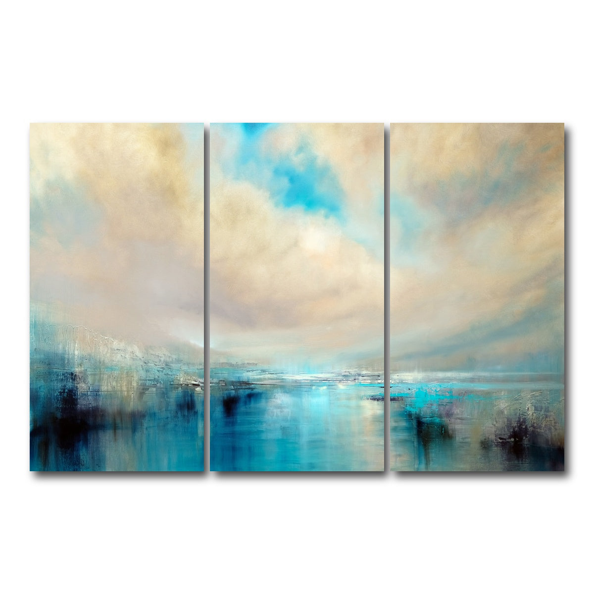 AUTO-MOCKUP WHITE | angekommen | 3 Piece | Gallery Wrap Canvas | group=12x24