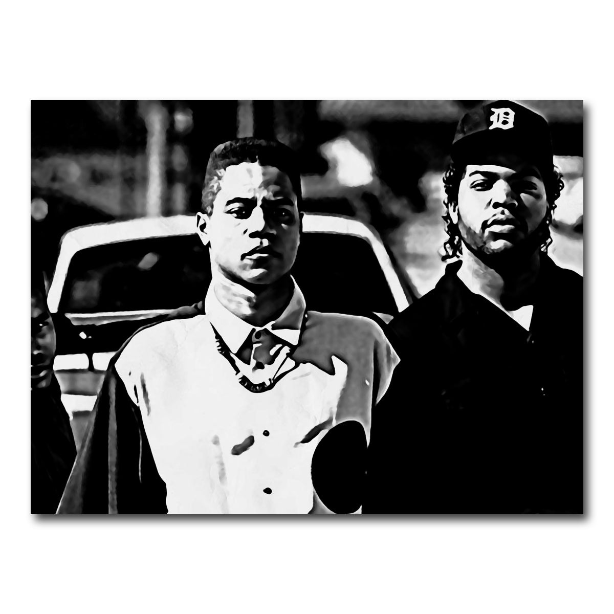 AUTO-MOCKUP WHITE | boyz n the hood | 1 Piece | Gallery Wrap Canvas | group=4x3