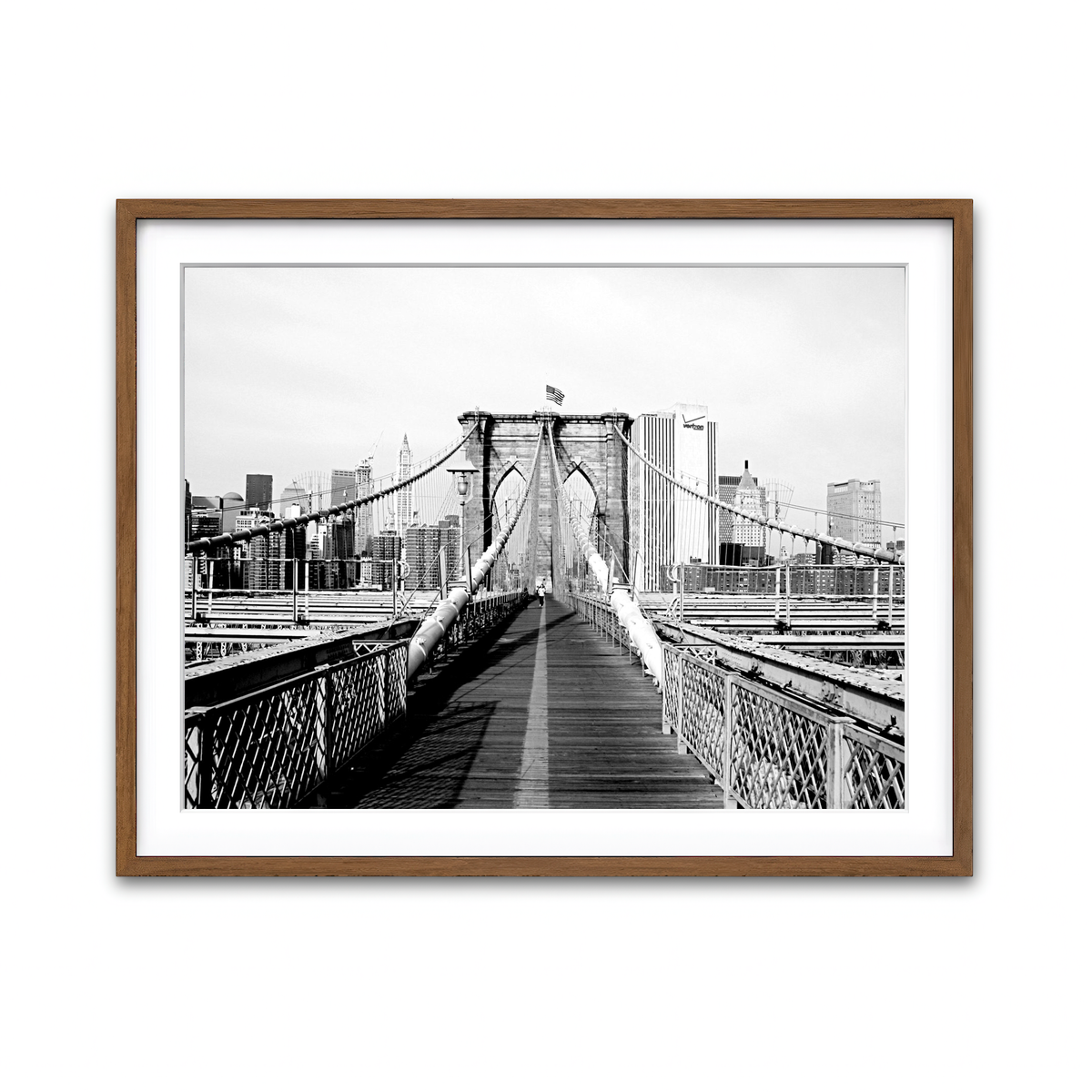 Framed Print 4x3 Walnut