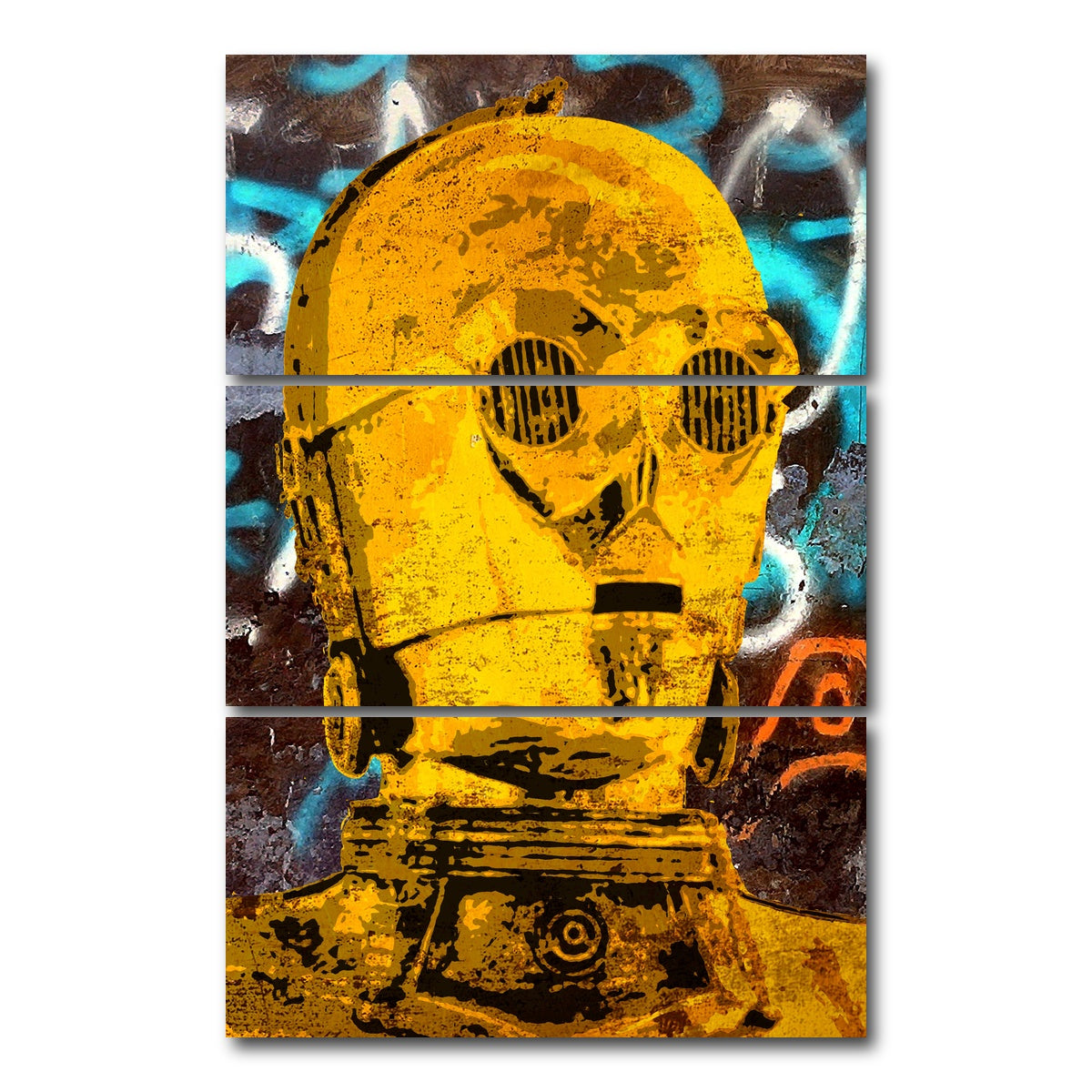 AUTO-MOCKUP WHITE | c3po | 3 Piece | Gallery Wrap Canvas | group=12x24_stacked