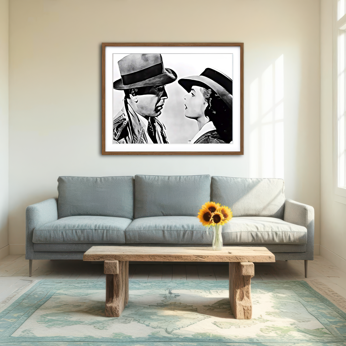 AUTO-MOCKUP ROOM | Casablanca Wall Art