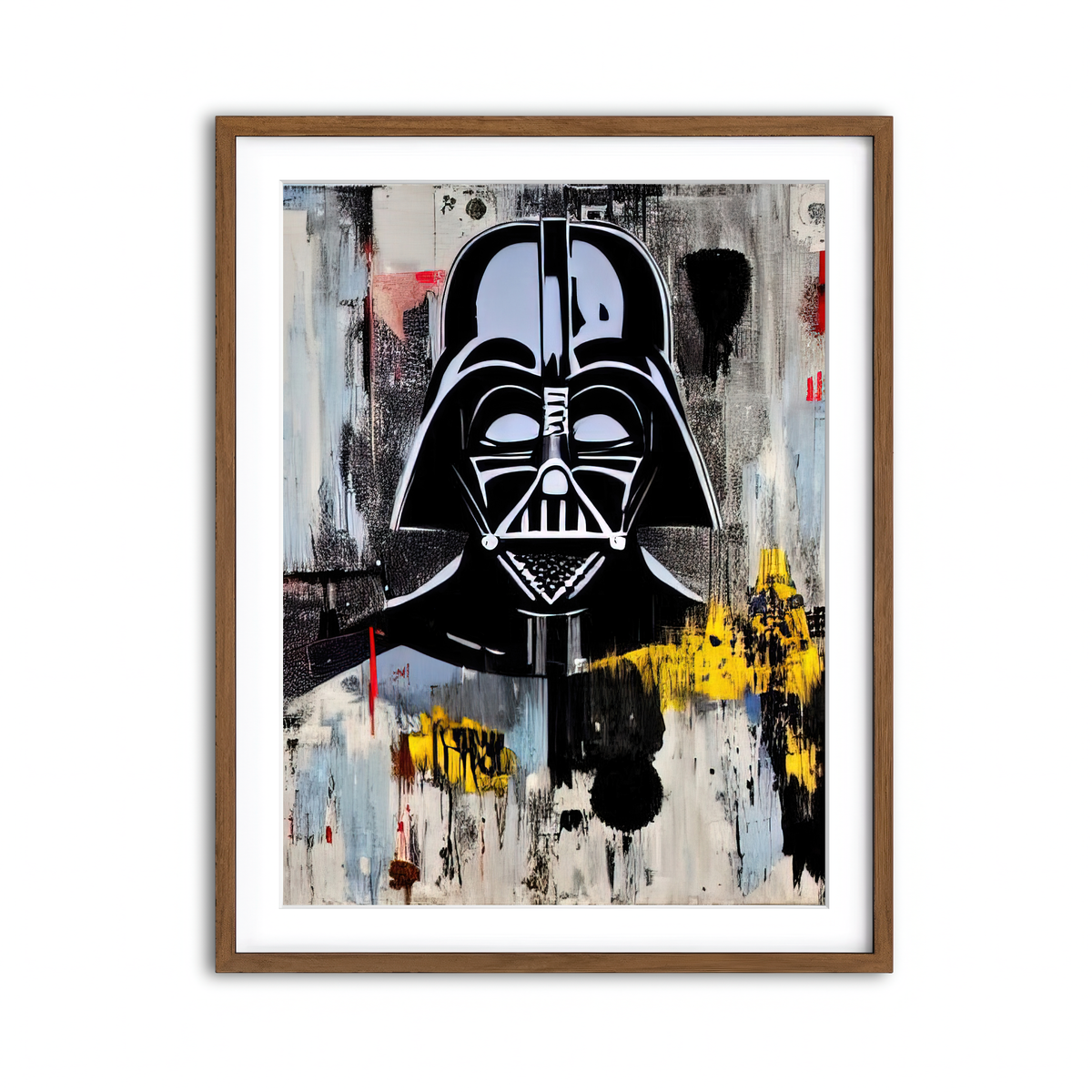 Framed Print 3x4 Walnut