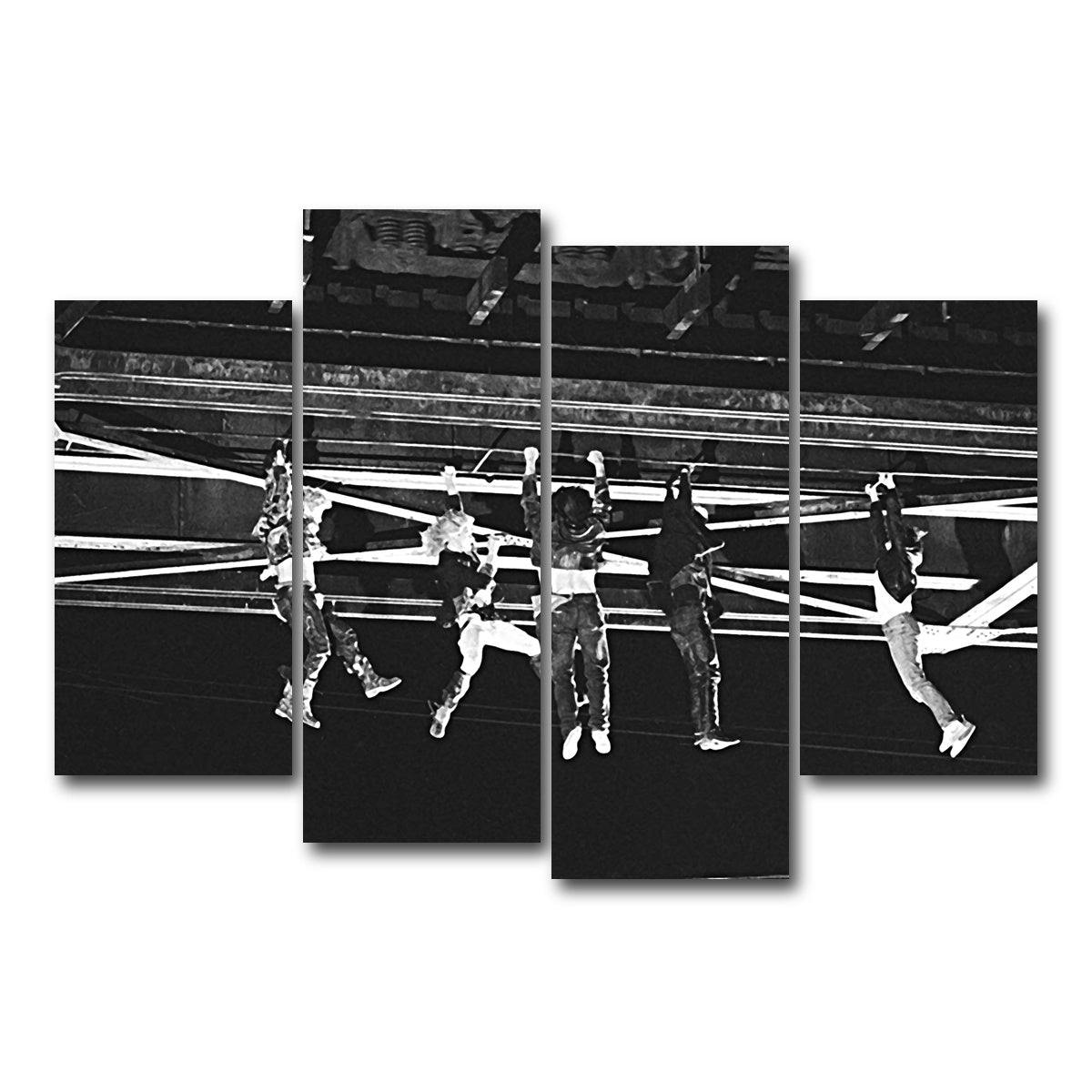 AUTO-MOCKUP WHITE | lost boys | 4 Piece | Gallery Wrap Canvas | group=4_short