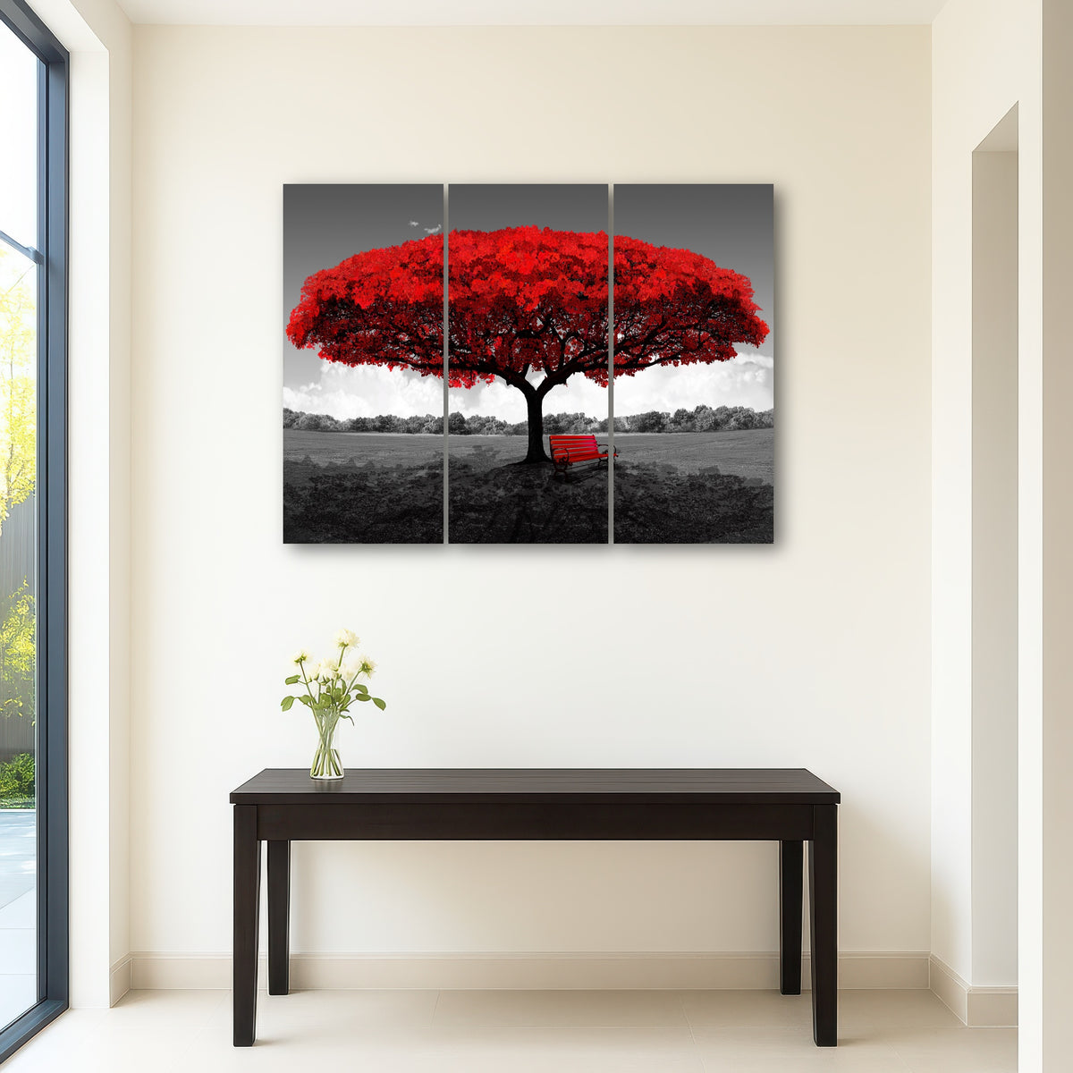 AUTO-MOCKUP ROOM | red tree