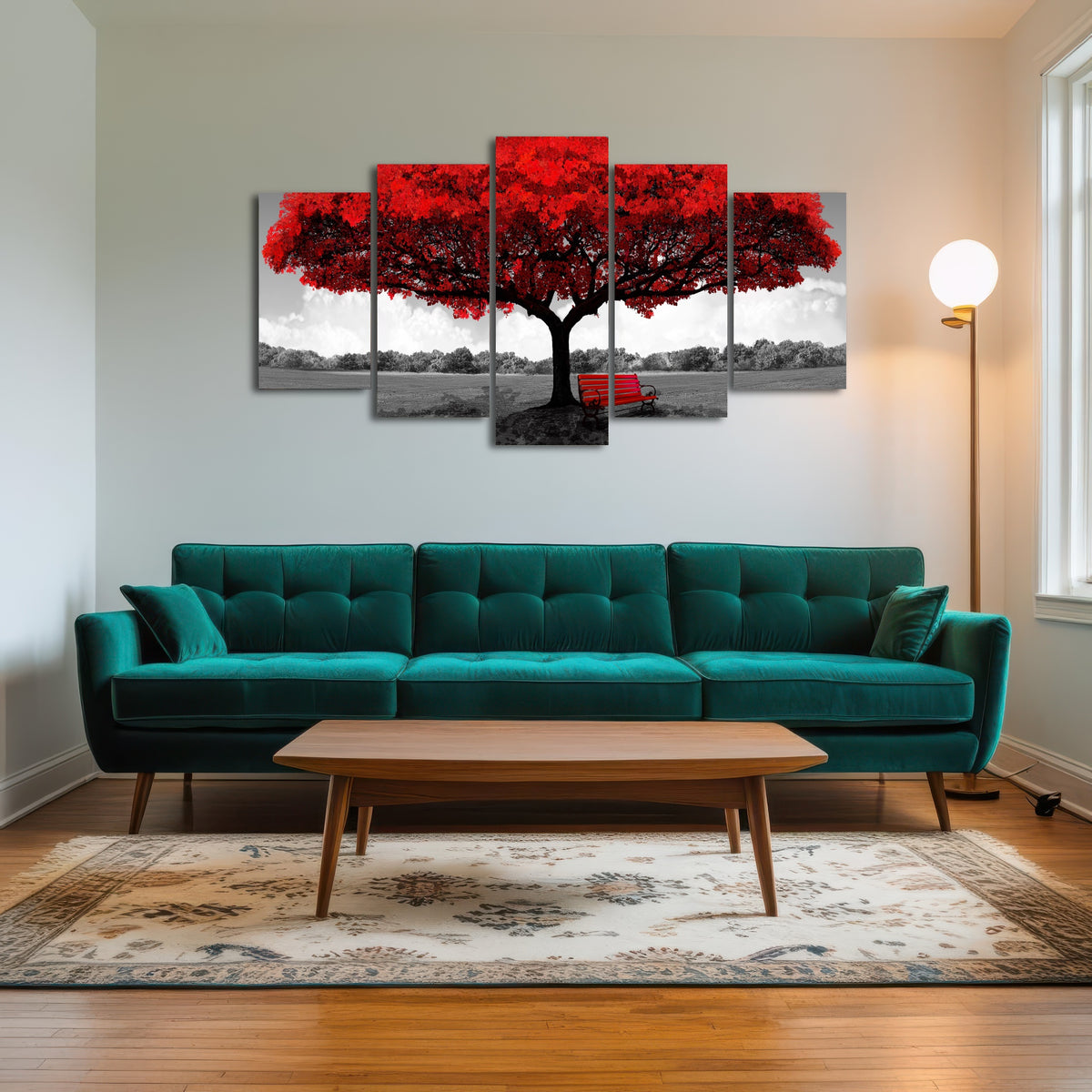 AUTO-MOCKUP ROOM | red tree