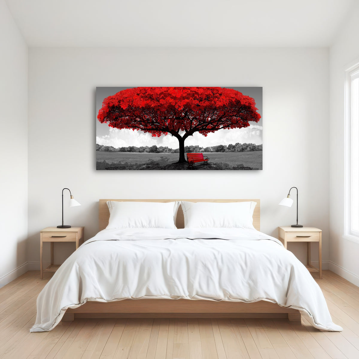 AUTO-MOCKUP ROOM | red tree