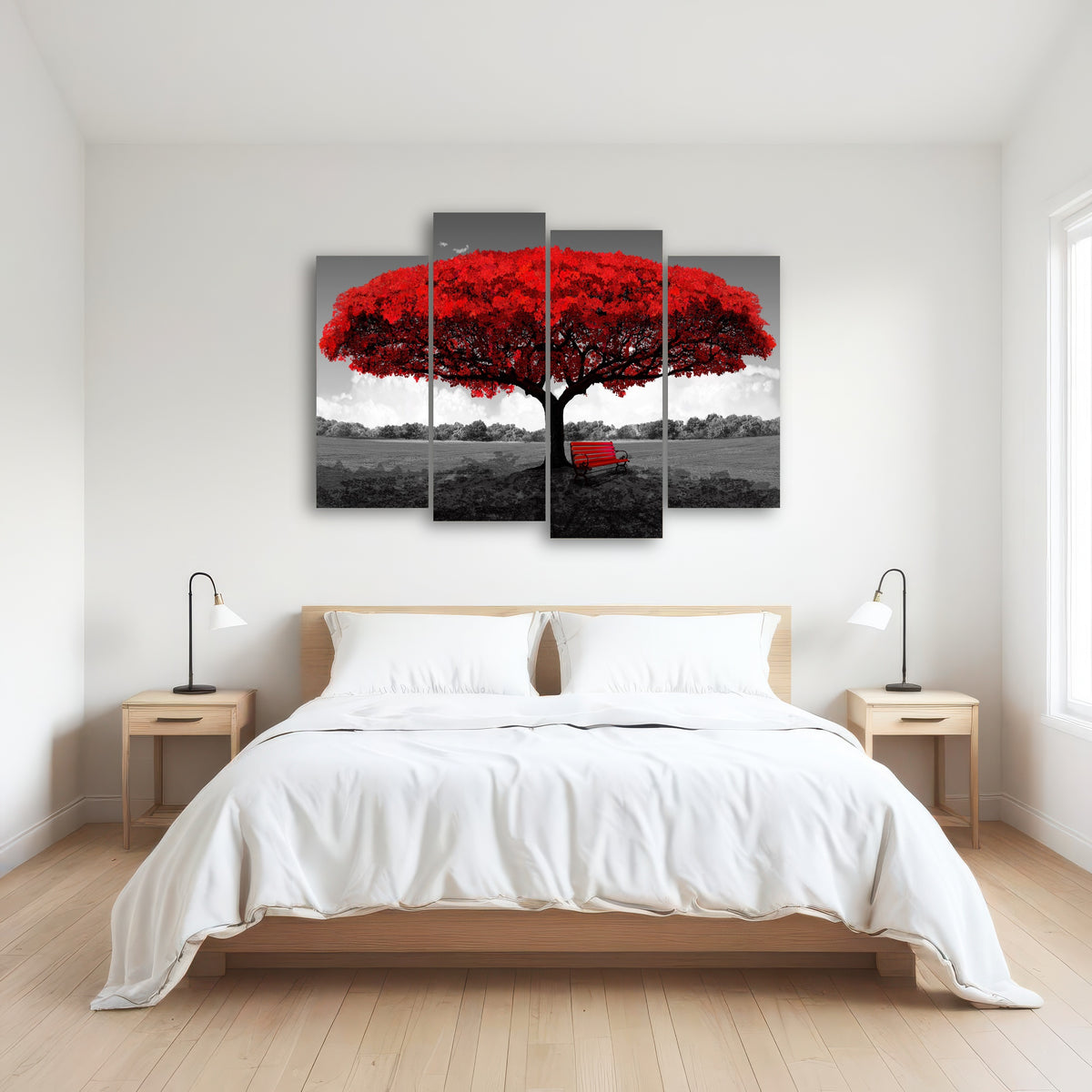 AUTO-MOCKUP ROOM | red tree