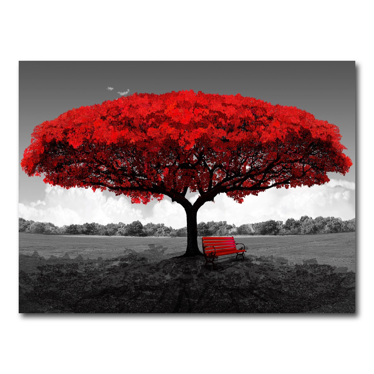 AUTO-MOCKUP WHITE | red tree | 1 Piece | Gallery Wrap Canvas | group=4x3