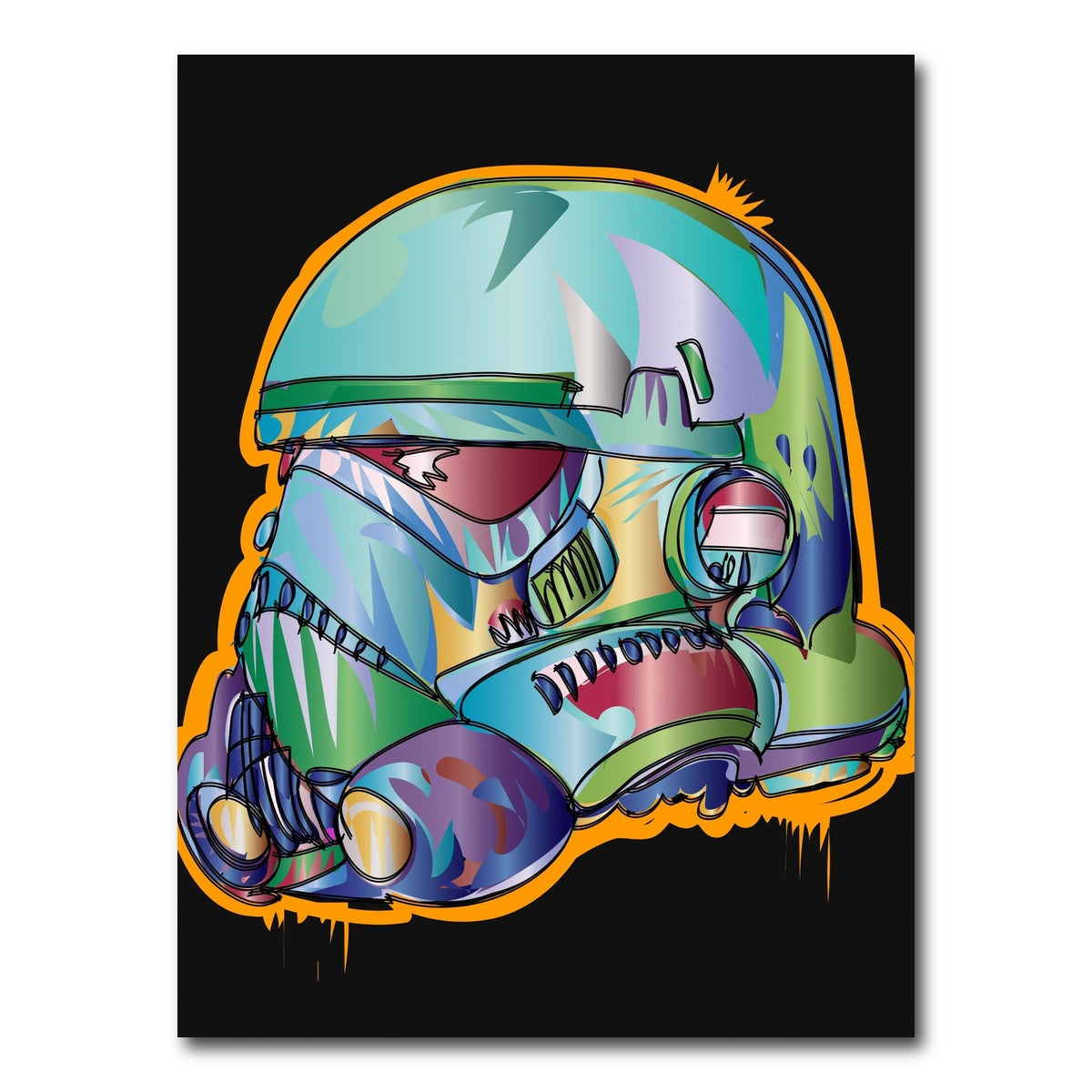 AUTO-MOCKUP WHITE | stormtrooper | 1 Piece | Gallery Wrap Canvas | group=3x4