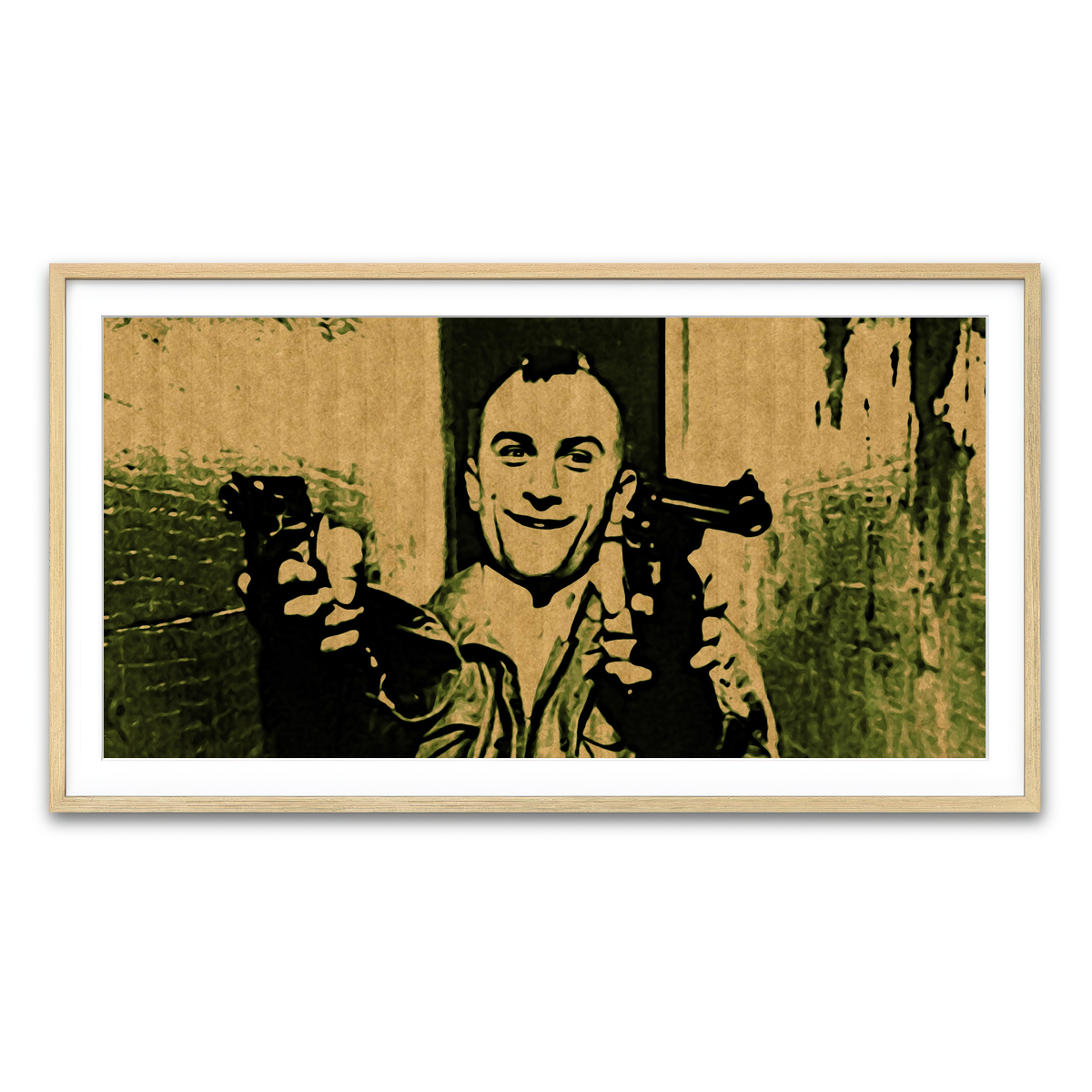 Framed Print 2x1 Natural