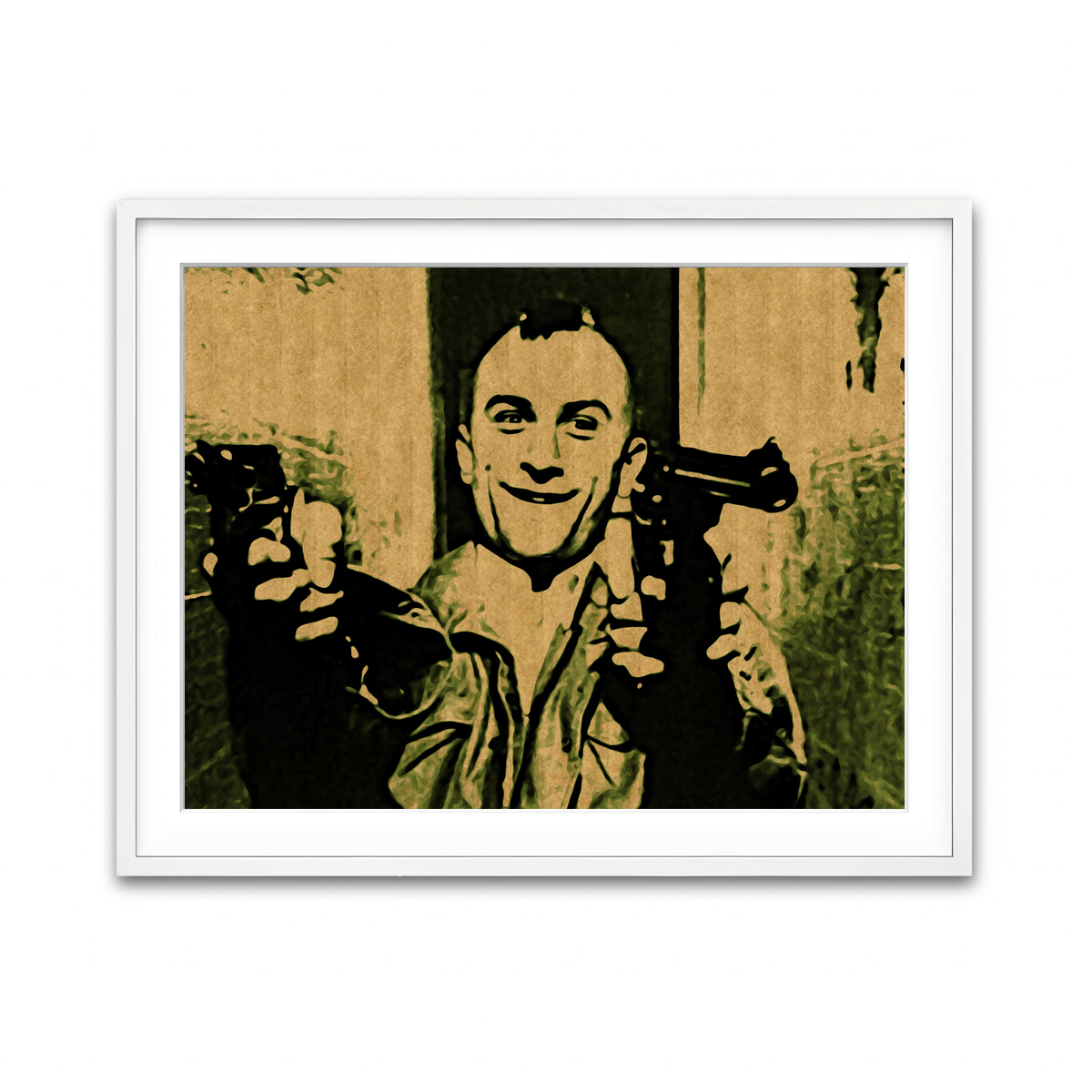 Framed Print 4x3 White