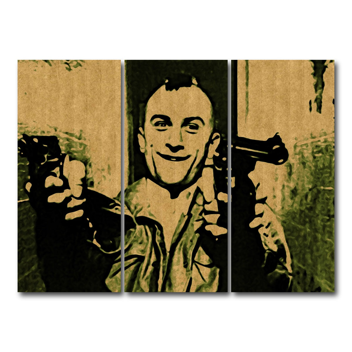 AUTO-MOCKUP WHITE | taxi driver | 3 Piece | Gallery Wrap Canvas | group=8x18