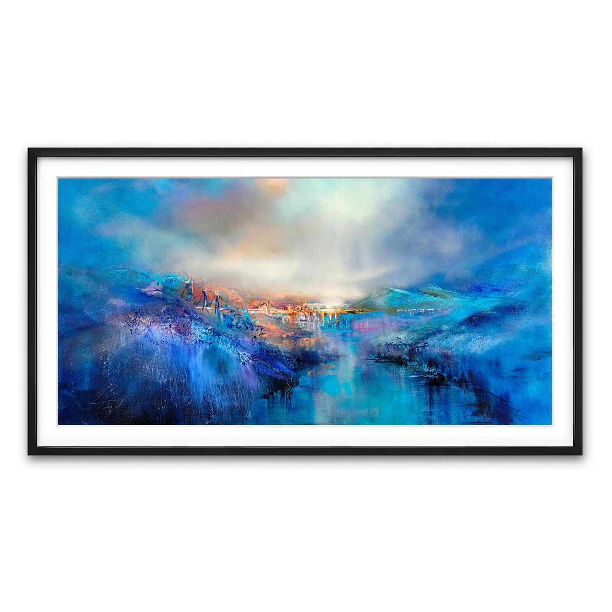 Framed Print 2x1 Black