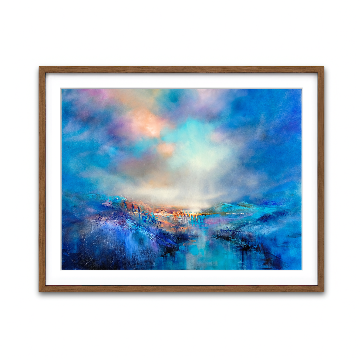 Framed Print 4x3 Walnut