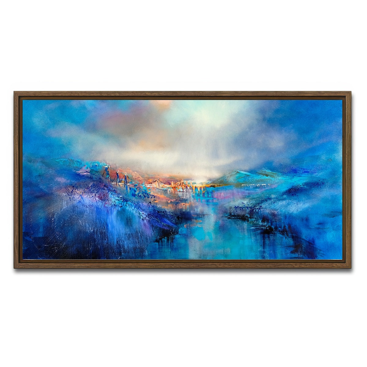 AUTO-MOCKUP WHITE | uberBrucken | 1 Piece | Walnut Framed Canvas | group=2x1