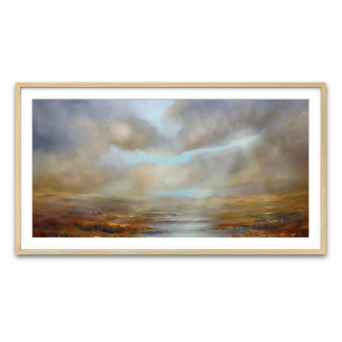 Framed Print 2x1 Natural