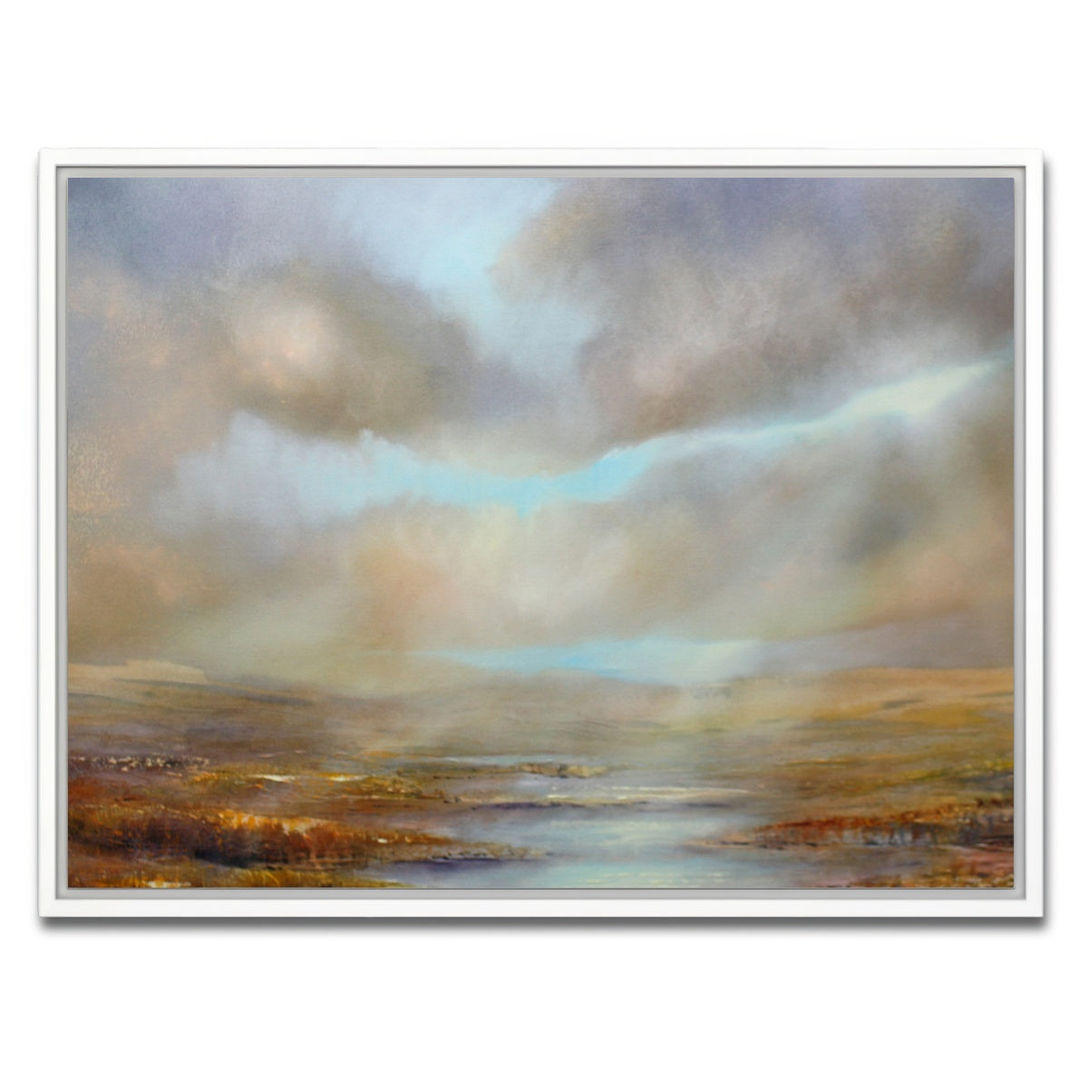 AUTO-MOCKUP WHITE | weite 2 | 1 Piece | White Framed Canvas | group=4x3