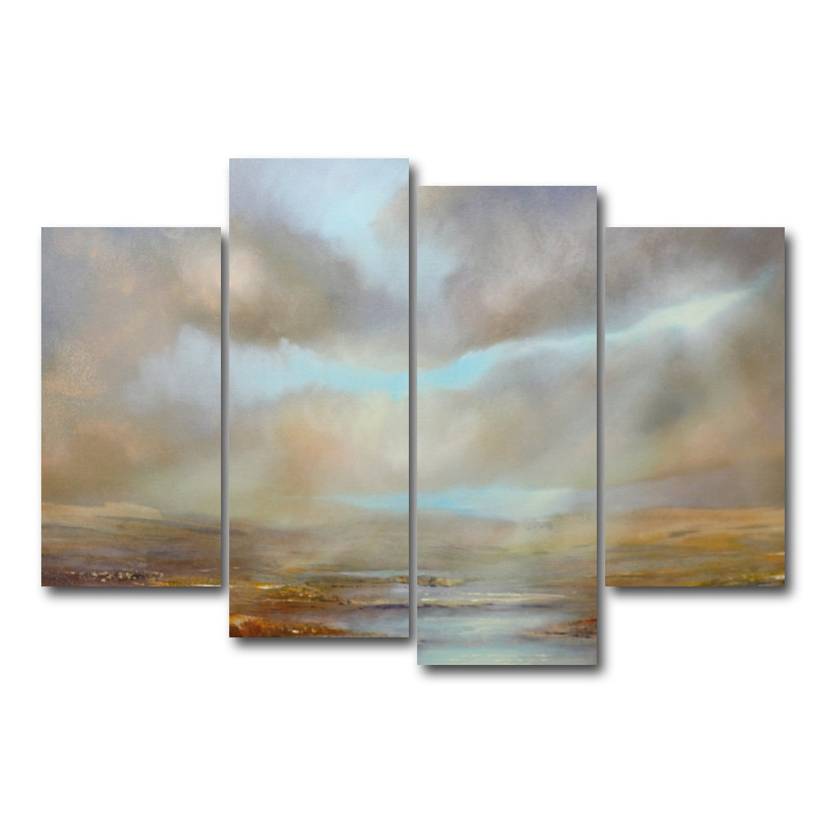 AUTO-MOCKUP WHITE | weite 2 | 4 Piece | Gallery Wrap Canvas | group=4_short