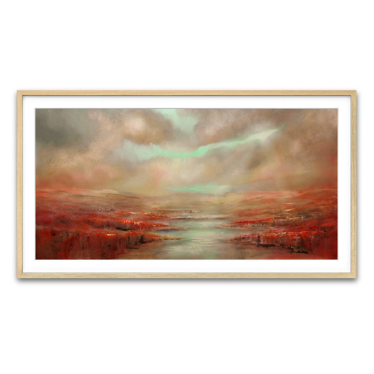 Framed Print 2x1 Natural