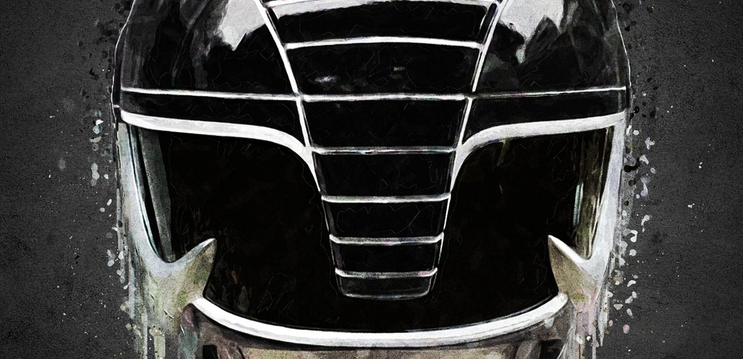 Mighty Morphin Power Rangers collection hero - Black Ranger Portrait