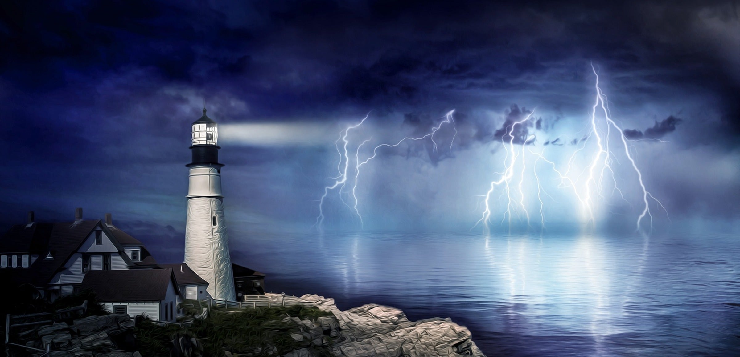 Lighthouses collection hero - LightHouse Storm