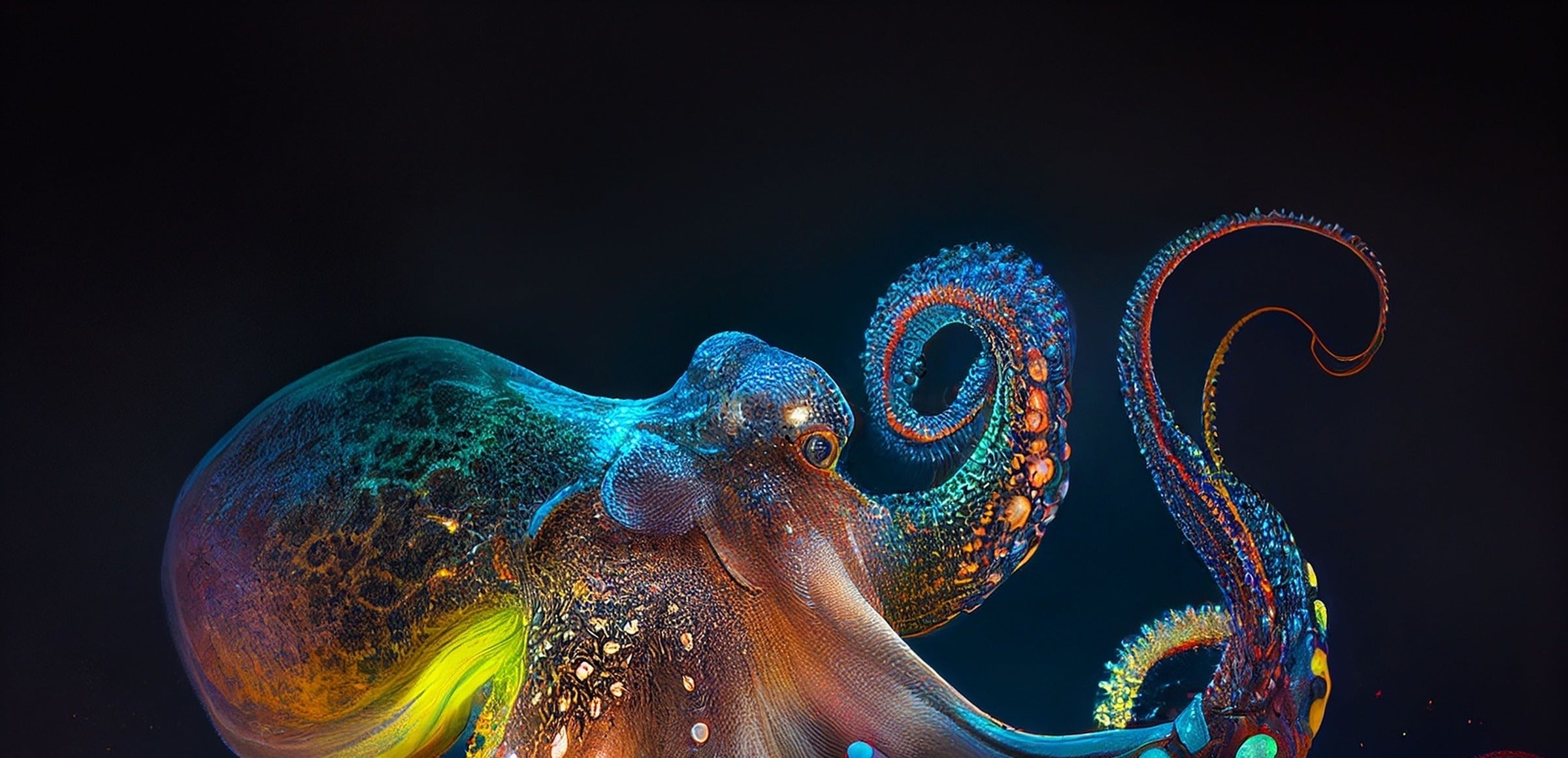Jennifer Hotai collection hero - Glowing Octopus