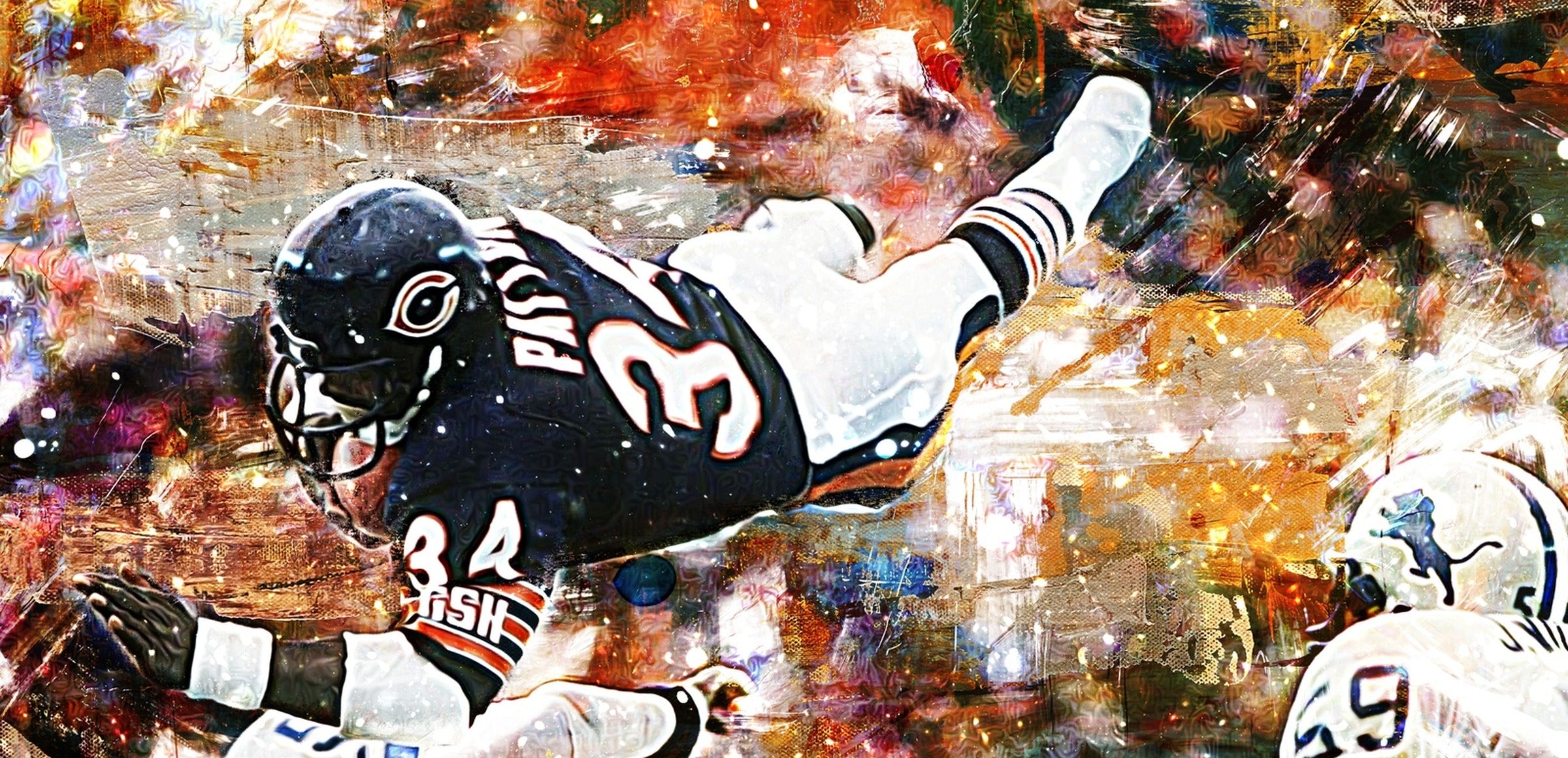 Football Wall Art collection hero - Payton