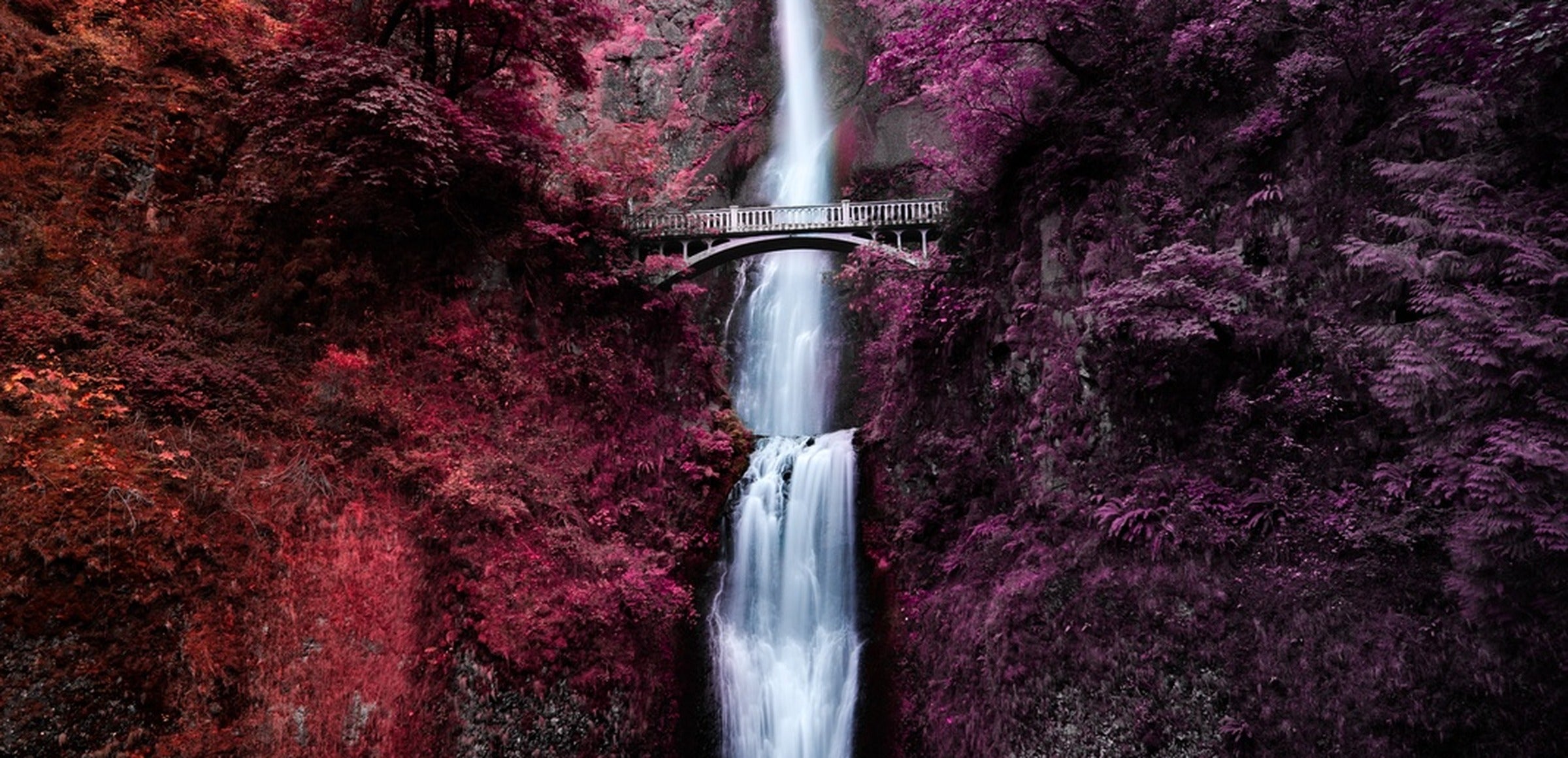Oregon collection hero - Colorful Falls