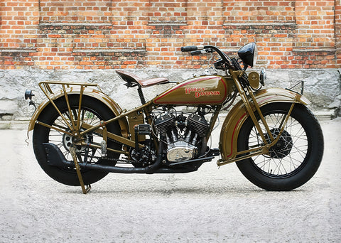 1930's Harley Davidson Wall Art