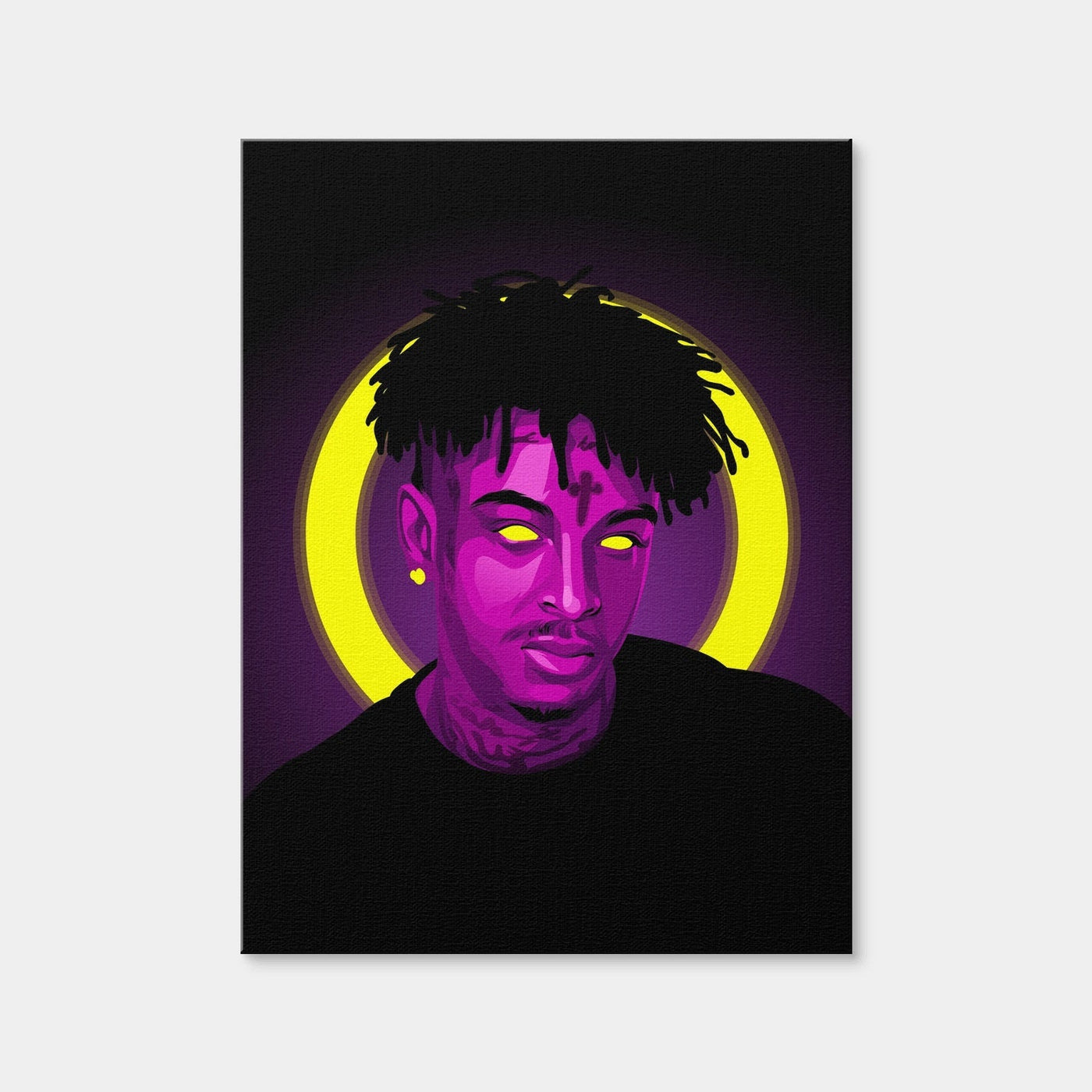 AUTO-MOCKUP WHITE | 21 Savage | 1 Piece | Gallery Wrap Canvas | group=3x4