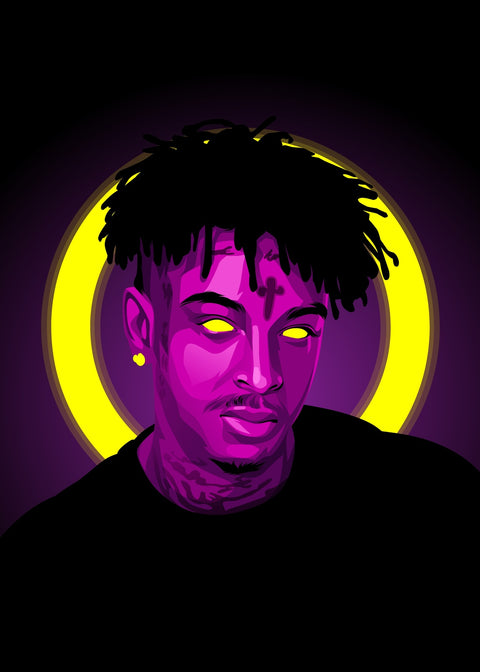 21 savage Wall Art