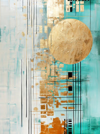ABSTRACT ART Bright day Wall Art