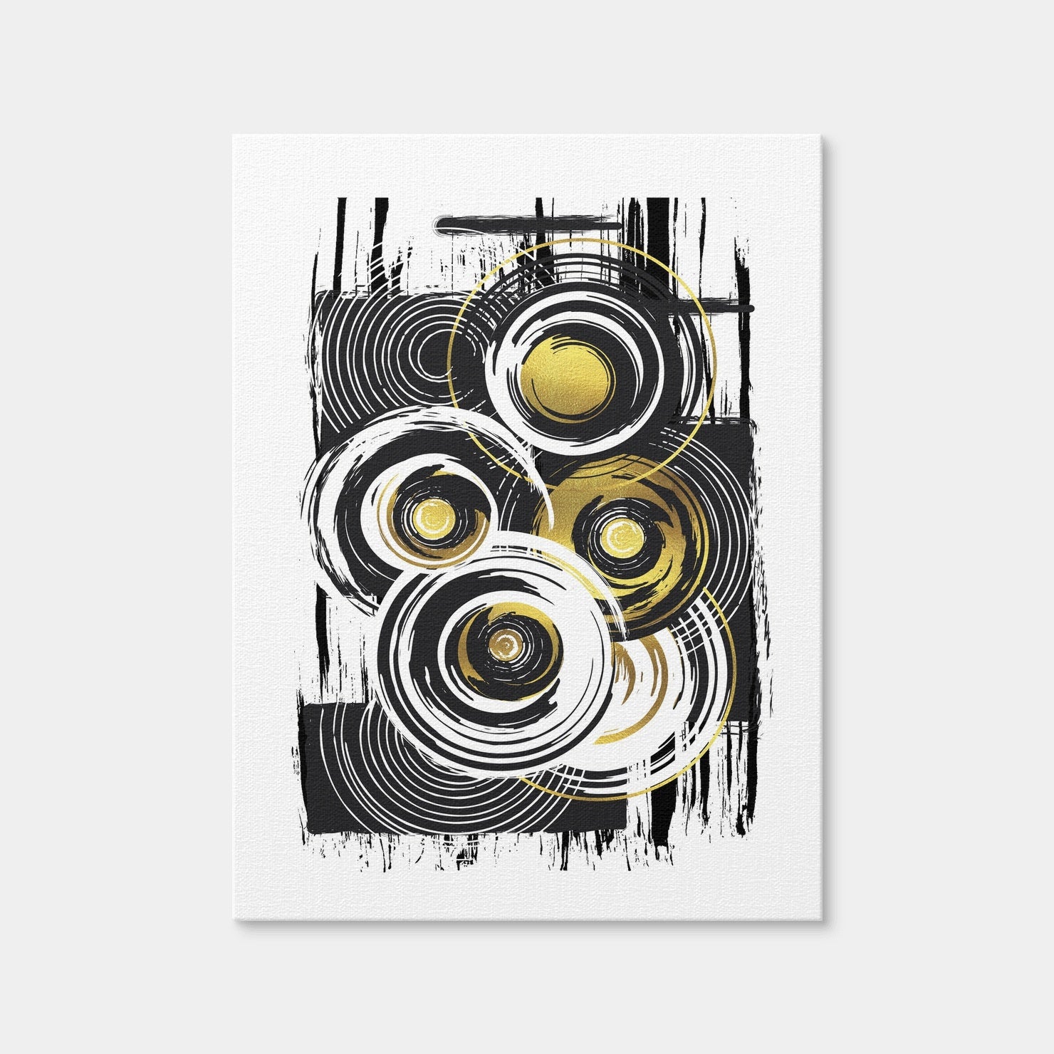AUTO-MOCKUP WHITE | ABSTRACT ART Heavy Load | 1 Piece | Gallery Wrap Canvas | group=3x4